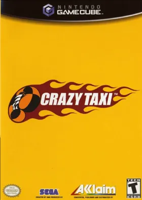 Crazy Taxi box cover front